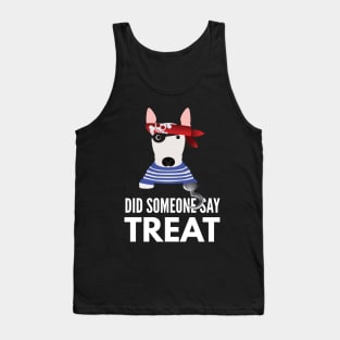 Bull Terrier Halloween Trick or Treat Tank Top